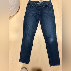 PAIGE Kylie Crop Women's Deep Indigo Skinny Jeans